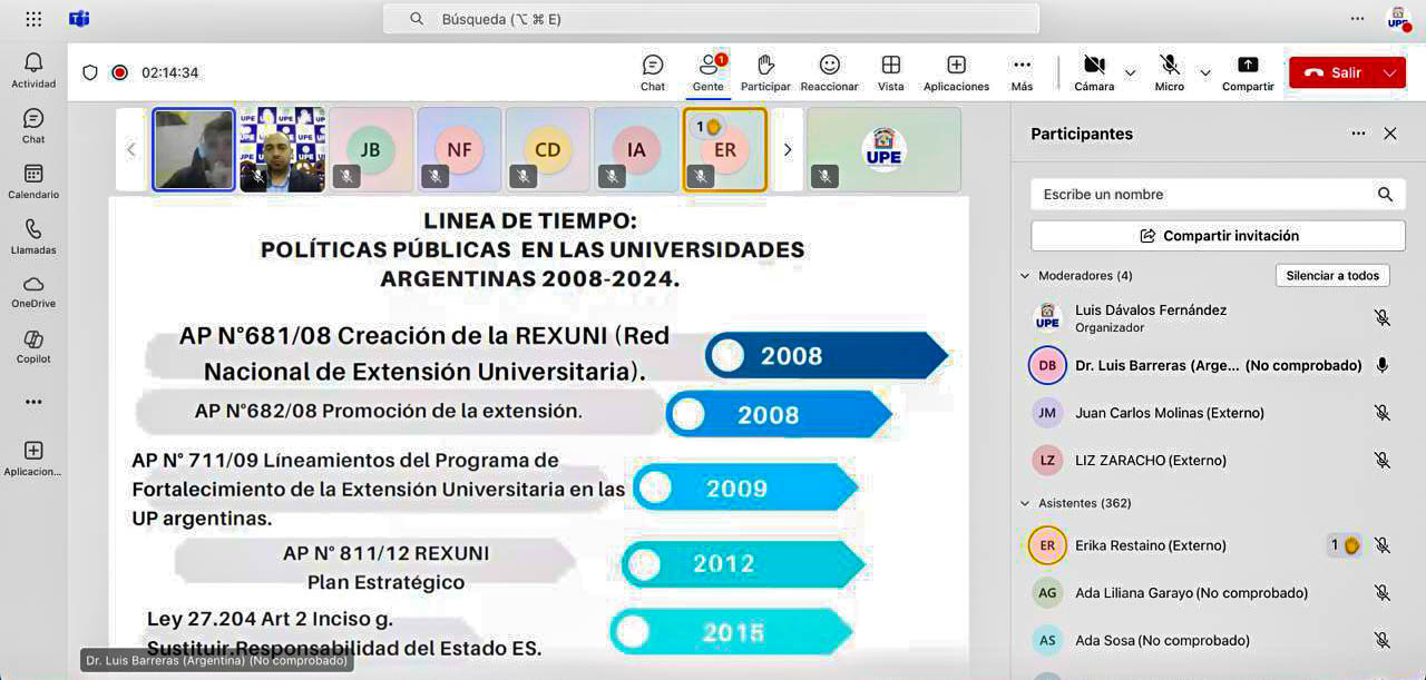 Arrancó el Diplomado en Extensión Universitaria de la UPE FRANCO: ¡Aún tenés tiempo de inscribirte!